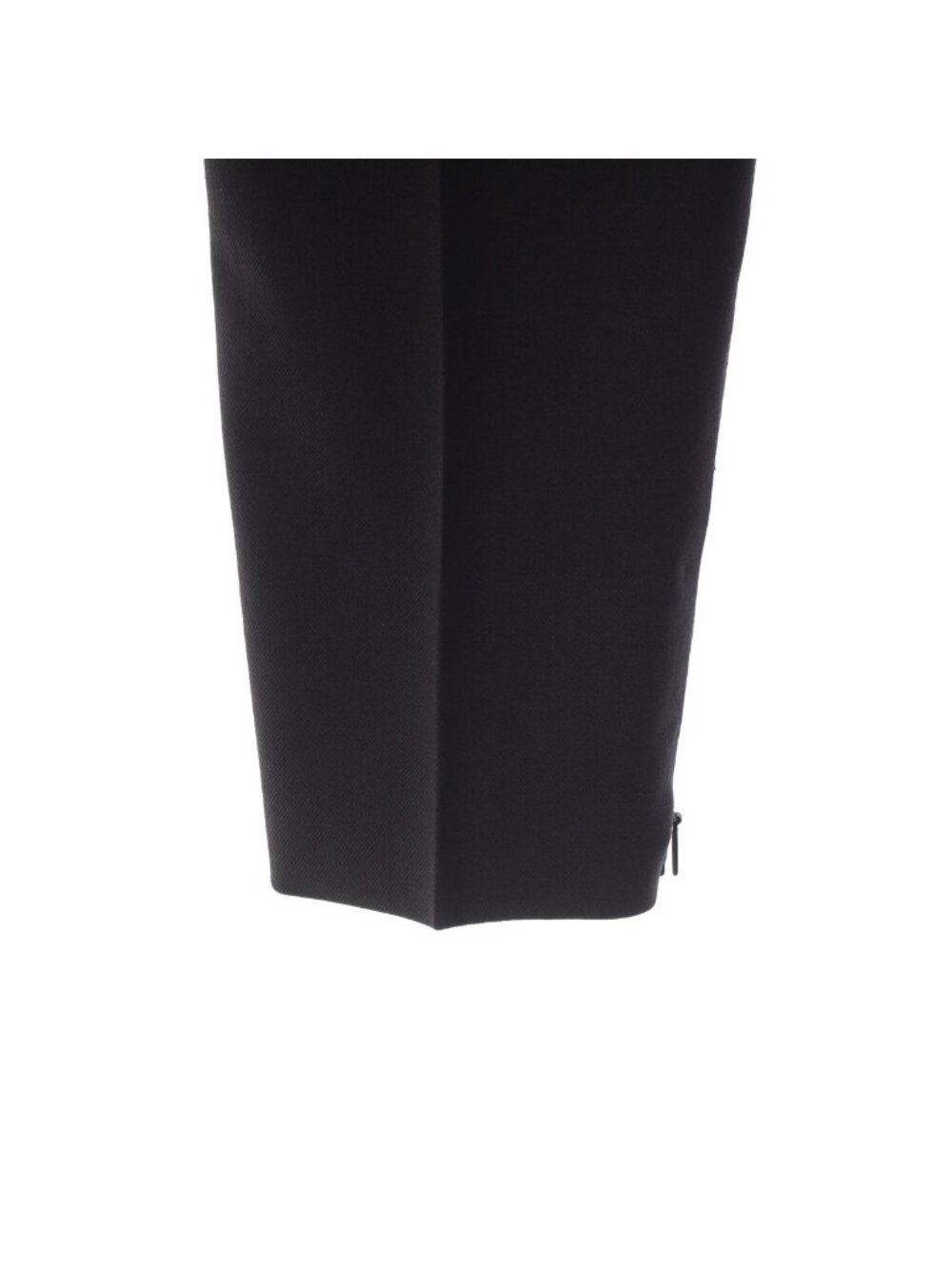 Saint Laurent Wool Side Zip Trousers Pants Black 34 - Picture 6 of 10